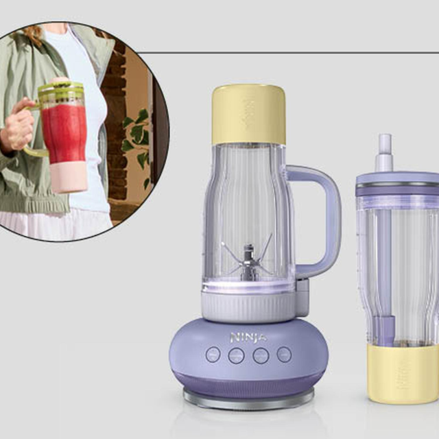 Ninja DB351UKBL BlendBoss Tumbler Blender Blue Raspberry