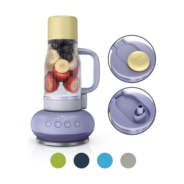 Ninja DB351UKPR Ninja BlendBoss Tumbler Blender - Lavender Lemonade
