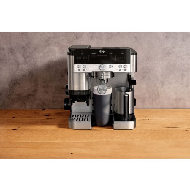 Ninja ES601UK Luxe Caf? Premier Series Espresso Machine Stainless Steel