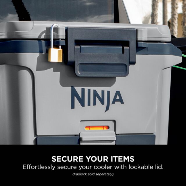 Ninja FB131UKGY Frostvault 30Qt/28L Hard Cooler With Dry Zone - Slate Grey Slate Grey