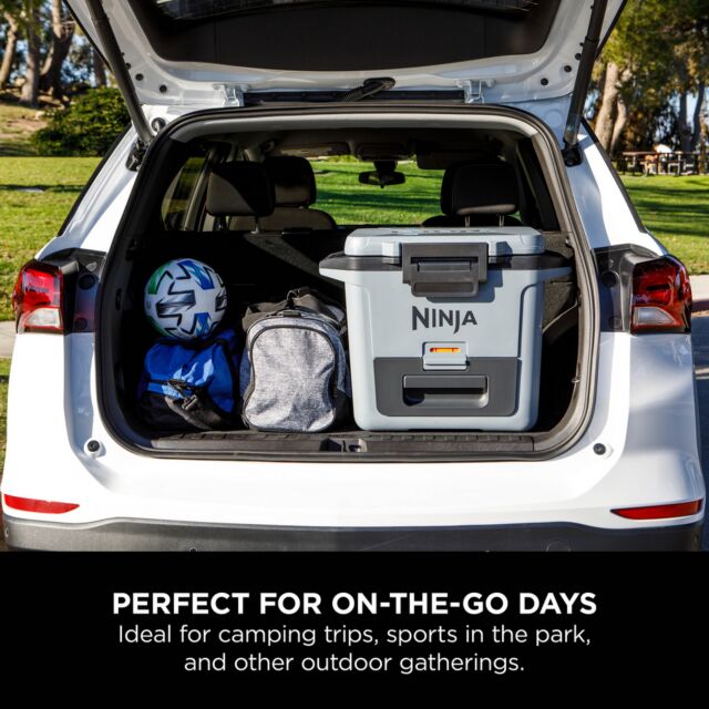 Ninja FB131UKGY Frostvault 30Qt/28L Hard Cooler With Dry Zone - Slate Grey Slate Grey
