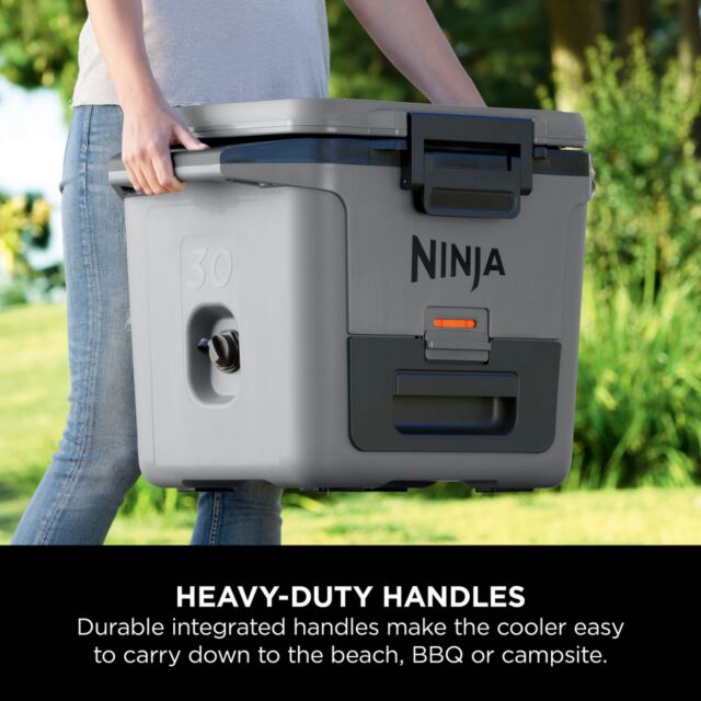 Ninja FB131UKGY Frostvault 30Qt/28L Hard Cooler With Dry Zone - Slate Grey Slate Grey