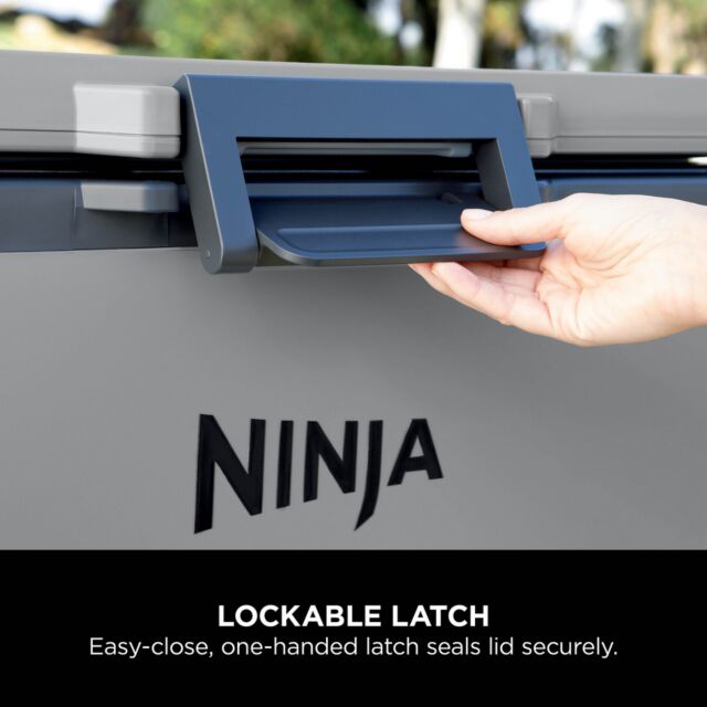 Ninja FB131UKGY Frostvault 30Qt/28L Hard Cooler With Dry Zone - Slate Grey Slate Grey