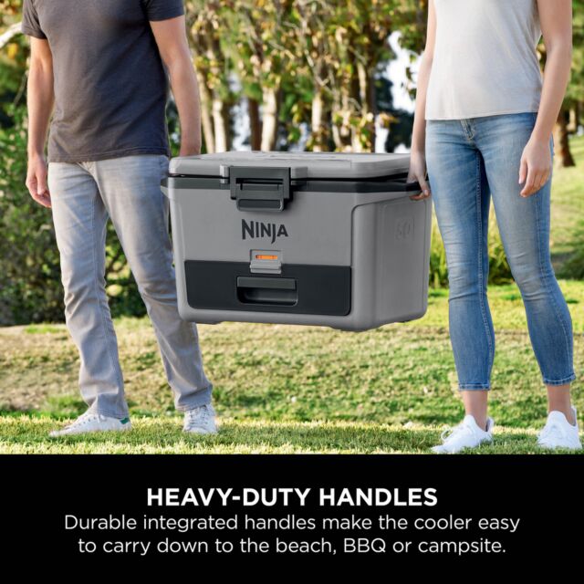 Ninja FB151UKGY Frostvault 50Qt/47L Hard Cooler With Dry Zone - Slate Grey Slate Grey