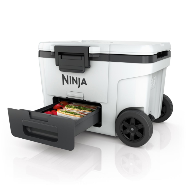 Ninja FB245UKWH FrostVault 42L Wheeled Cooler White