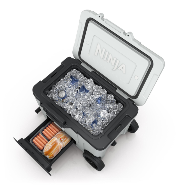 Ninja FB245UKWH FrostVault 42L Wheeled Cooler White