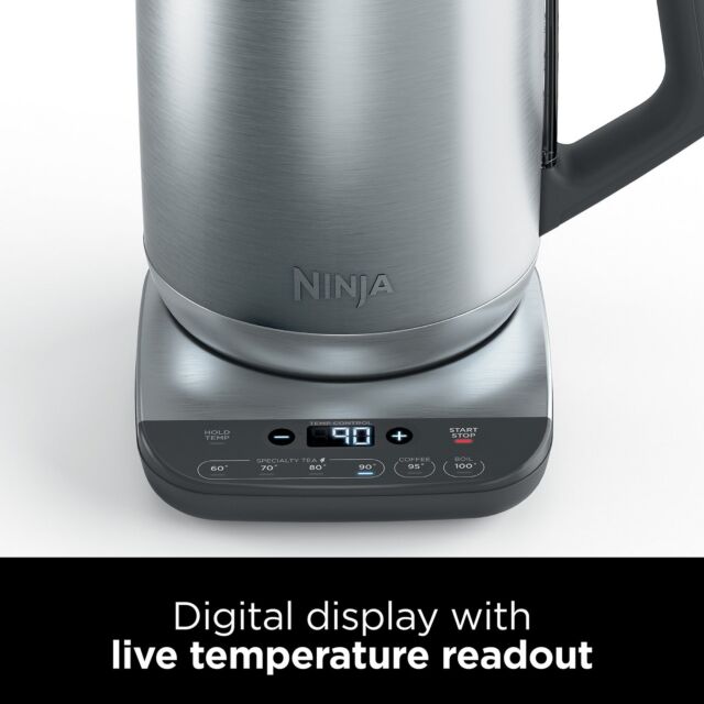 Ninja KT201UK 1.7 Litres Jug Kettle - Stainless Steel Stainless Steel