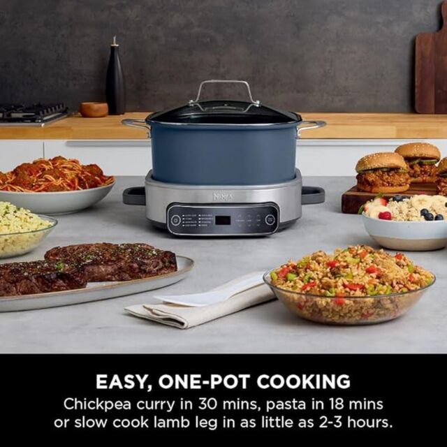 Ninja MC1101UK Foodi 8-In-1 6L Possiblecooker - Midnight Blue