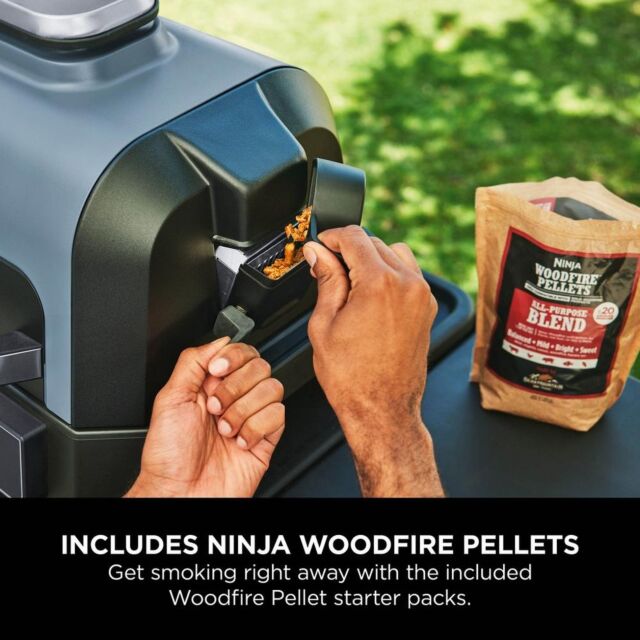 Ninja OG901UK Woodfire Pro Connect Xl Bbq Grill + Smoker
