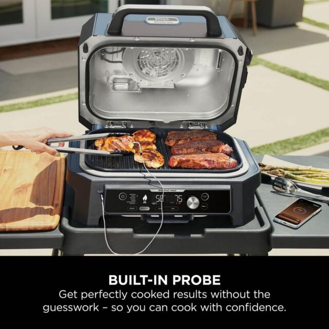 Ninja OG901UK Woodfire Pro Connect Xl Bbq Grill + Smoker