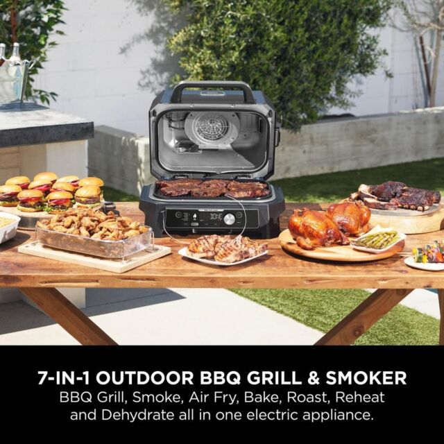 Ninja OG901UK Woodfire Pro Connect Xl Bbq Grill + Smoker