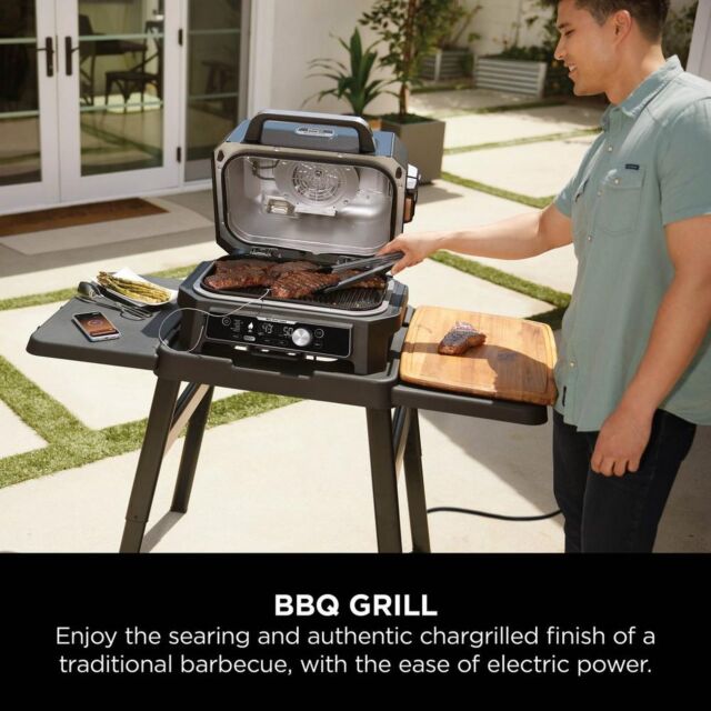 Ninja OG901UK Woodfire Pro Connect Xl Bbq Grill + Smoker