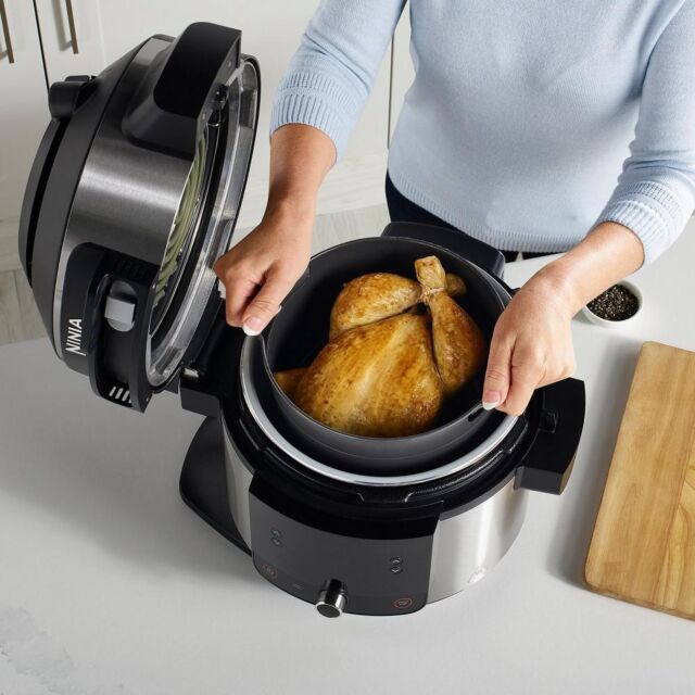 Ninja OL550UK 6L 11-In-1 One Lid Multi Cooker - Black Black