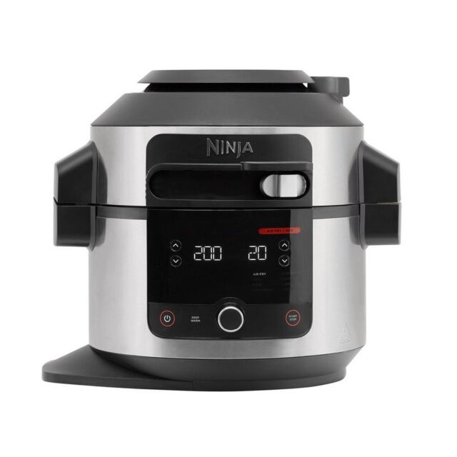 Ninja OL550UK 6L 11-In-1 One Lid Multi Cooker - Black Black