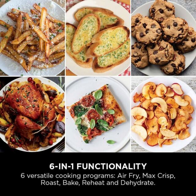 Ninja SL400UK Double Stack Xl 2-Drawer 9.5L Air Fryer Grey