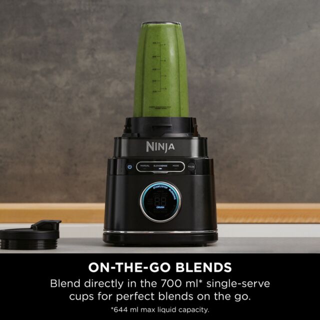 Ninja TB401UK Detect Power Blender Pro With Blendsense Technology - Black Black