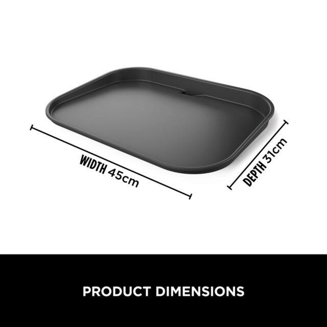 Ninja XSKOGXLFPLTEU Woodfire Xl Flat Plate Black