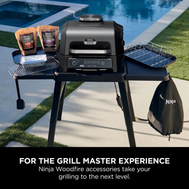 Ninja XSKOGXLRSRKEU Woodfire Xl Roast & Smoke Rack Silver