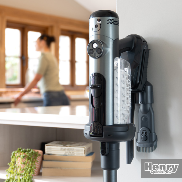 Numatic Henry Quick Pro Cordless Vac Cleaner Grey