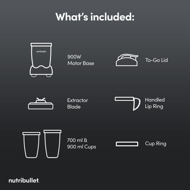 Nutribullet 2775 McLaren Portable Blender in Grey