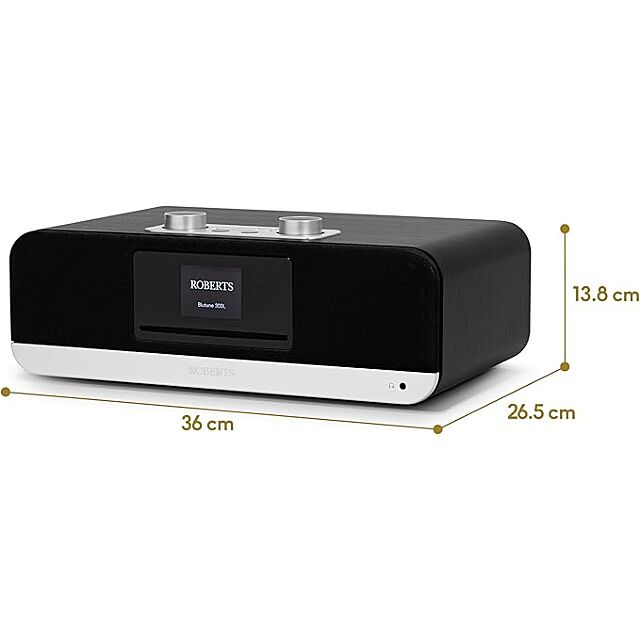 Roberts Radio BLUTUNE300LBK DAB+/FM Bluetooth Radio - Black
