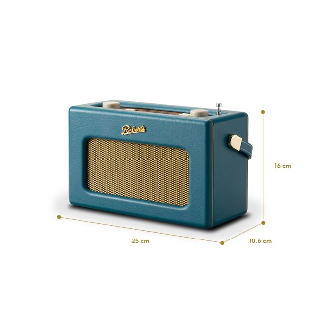 Roberts Radio ISTREAM3 Retro Wifi DAB Radio Teal Blue