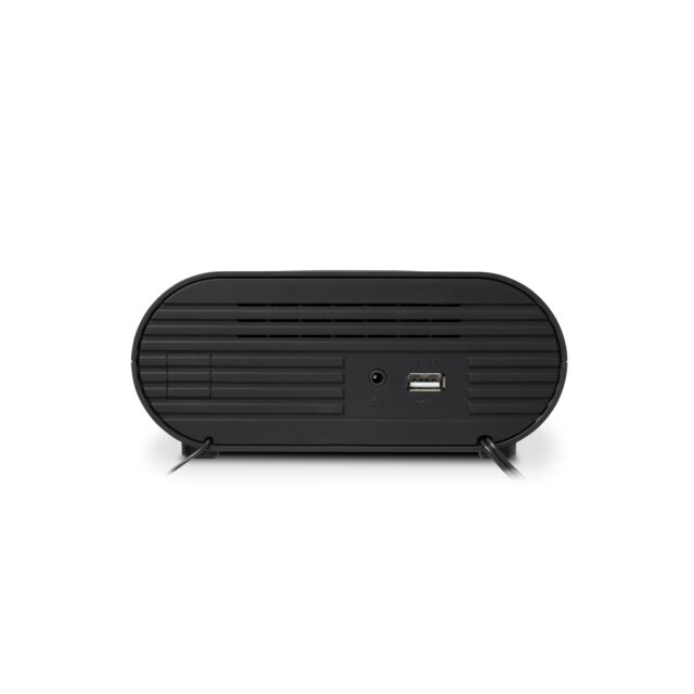 Roberts Radio ORT-CHARGEDBK  CHARGEDBK Wireless Clock Radio - Black
