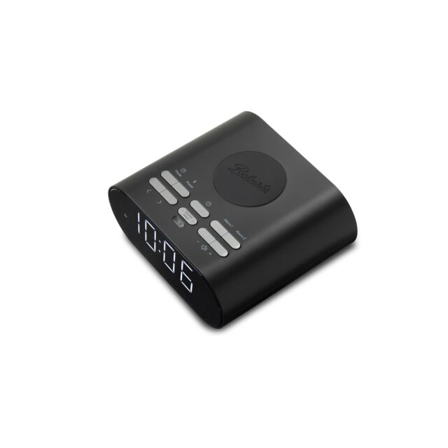 Roberts Radio ORT-CHARGEDBK  CHARGEDBK Wireless Clock Radio - Black
