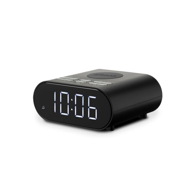 Roberts Radio ORT-CHARGEDBK  CHARGEDBK Wireless Clock Radio - Black