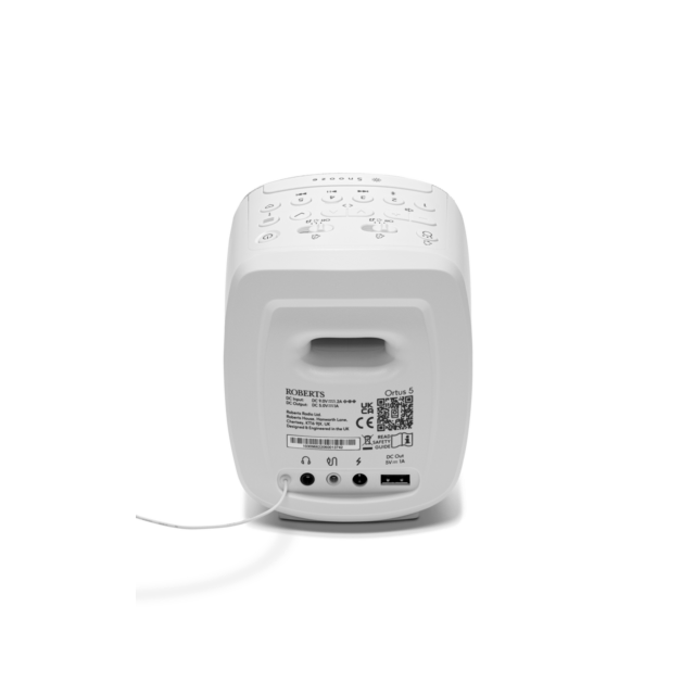 Roberts Radio ORTUS5WH DAB / FM Bt Alarm Clock Radio White