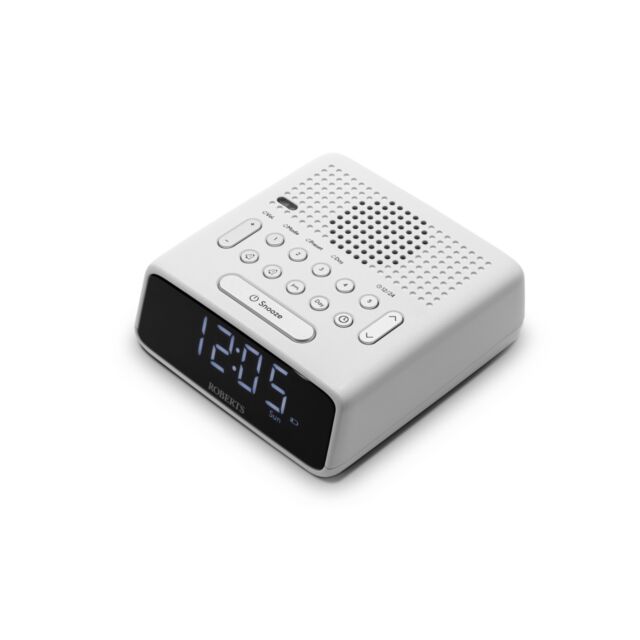 Roberts Radio ORTUSFMW Clock Radio - White