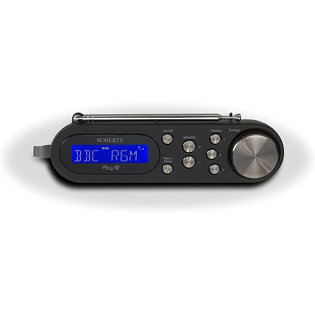 Roberts PLAY10B Digital Portable Radio Black