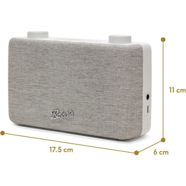 Roberts Radio PLAYFMW Radio - White