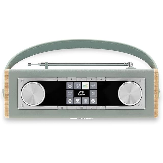 Roberts Radio Rambler Max DAB/DAB+/FM RDS/Internet Smart Radio with Bluetooth - Duck Egg
