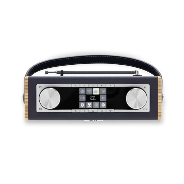 Roberts Radio Rambler Max DAB/DAB+/FM RDS/Internet Smart Radio with Bluetooth - Navy Blue