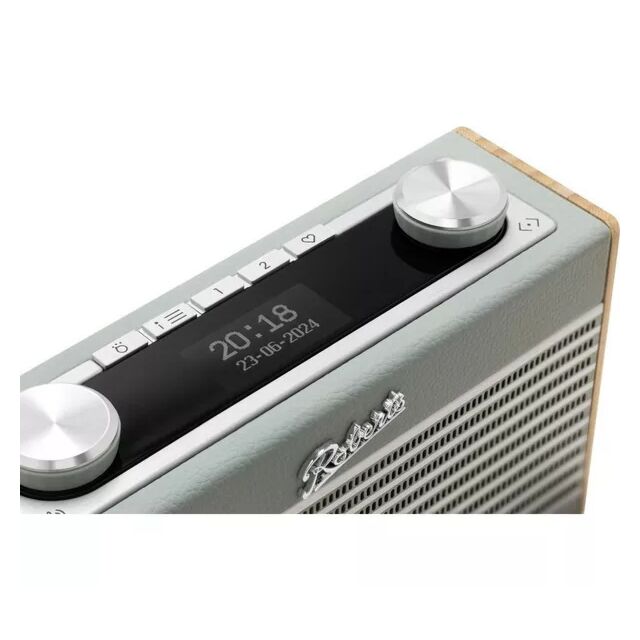 Roberts Radio Rambler Uno DAB/DAB+/FM RDS Radio with Bluetooth - Duck Egg