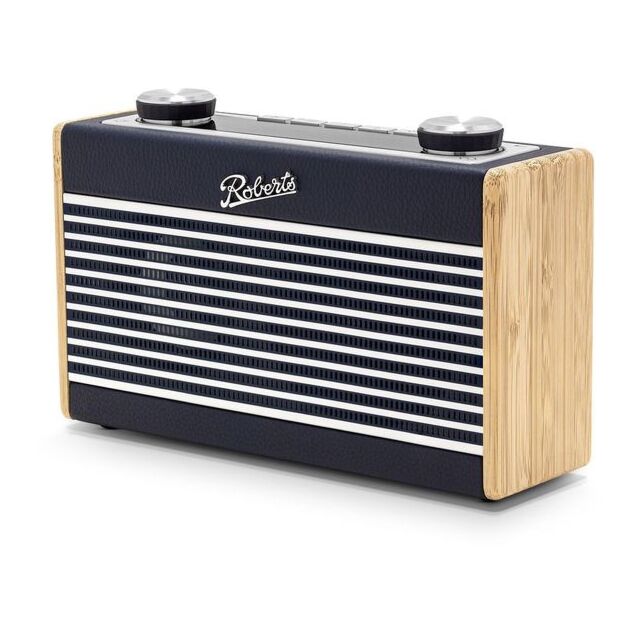 Roberts Radio Rambler Uno DAB/DAB+/FM RDS Radio with Bluetooth - Navy Blue