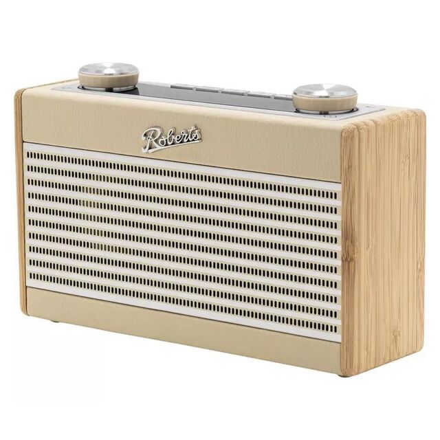 Roberts Radio Rambler Uno DAB/DAB+/FM RDS Radio with Bluetooth - Pastel Cream