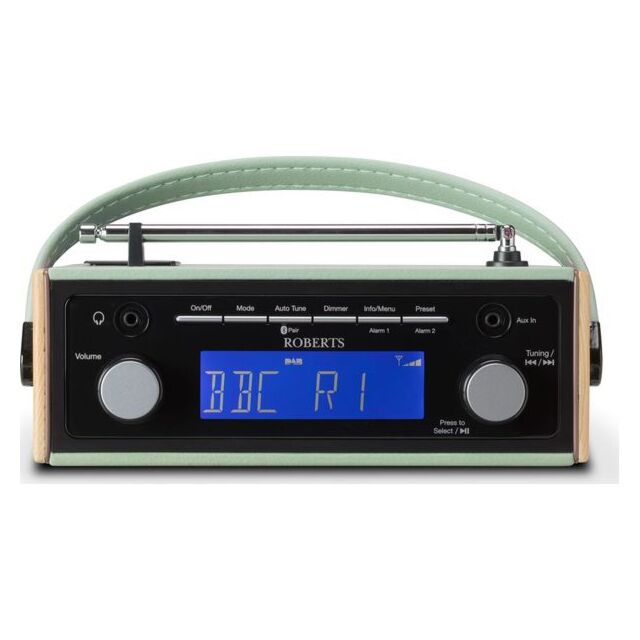 Roberts Radio RAMBLERBTGRN Dab/Fm Radio With Bluetooth - Green
