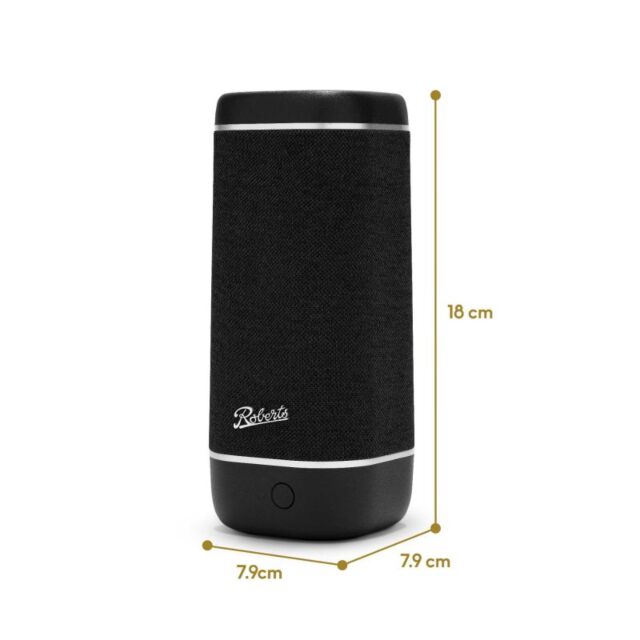 Roberts Radio REUNIONBK Speaker - Black