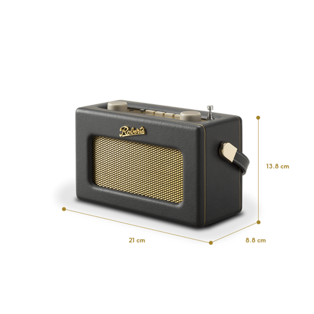 Roberts Radio REV-ISTREAMLCG DAB+/FM/Internet Radio - Charcoal Grey