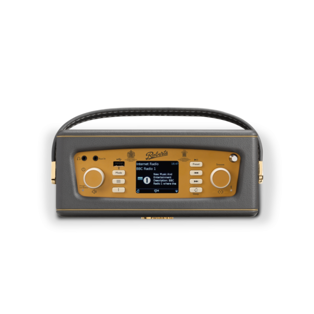 Roberts Radio REV-ISTREAMLCG DAB+/FM/Internet Radio - Charcoal Grey
