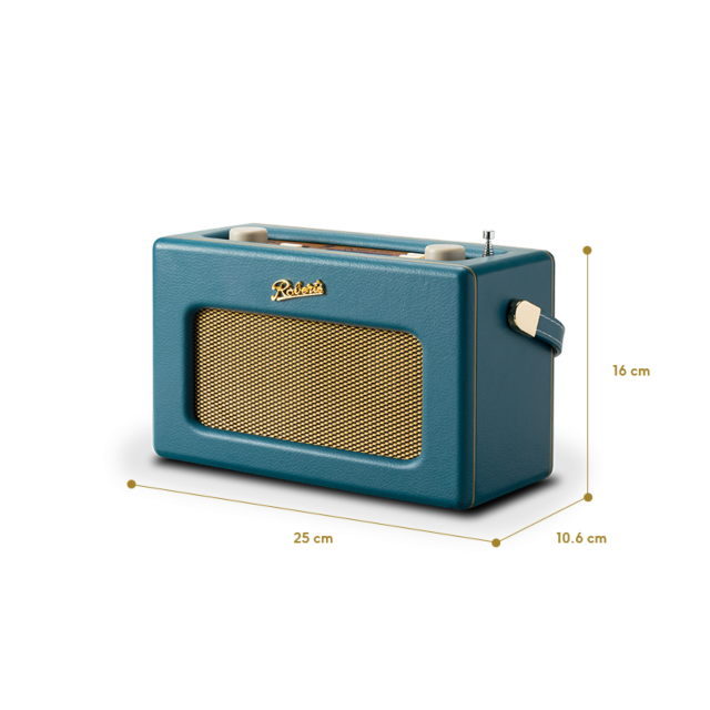 Roberts Radio REV-ISTREAMLTB Wireless Smart DAB Radio - Teal Blue