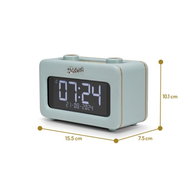 Roberts Radio REV-RESTDE Radio Alarm - Duck Egg
