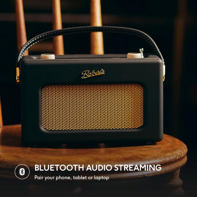 Roberts Radio REV-UNOBTBK Wireless DAB Radio - Black