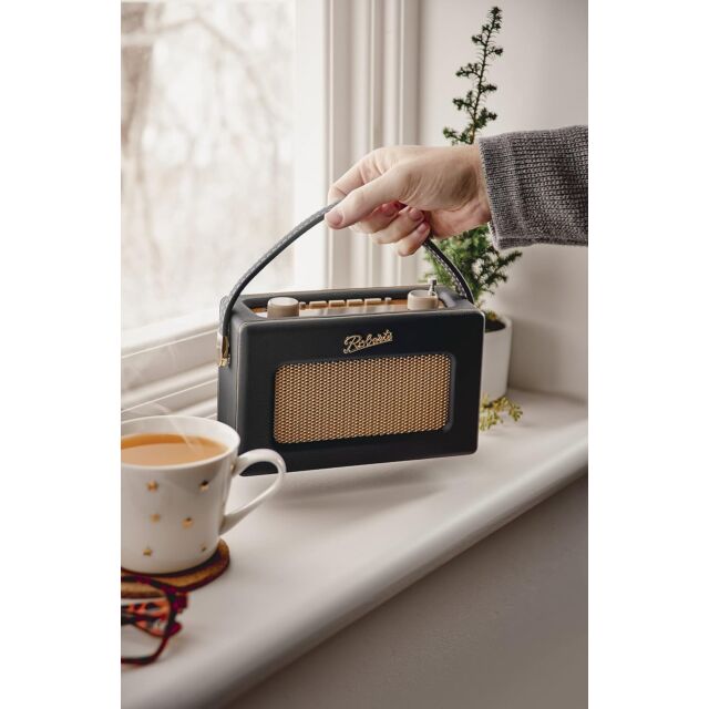 Roberts Radio REV-UNOBTBK Wireless DAB Radio - Black