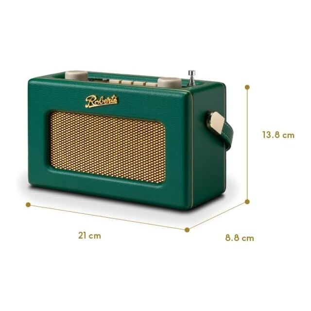 Roberts Radio REV-UNOBTDGR Wireless DAB Radio - Deep Green