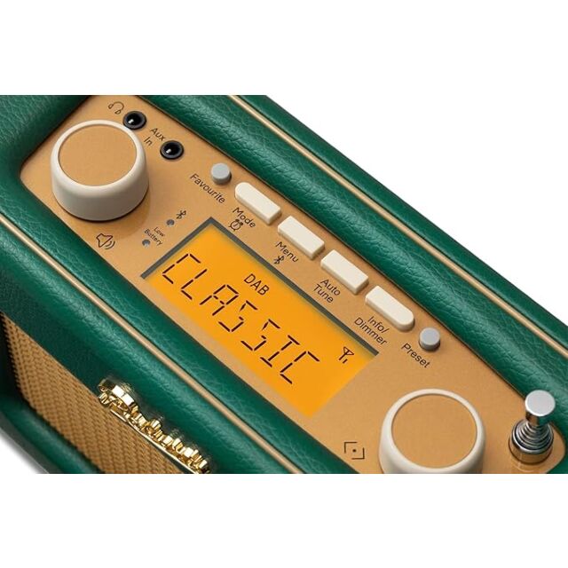 Roberts Radio REV-UNOBTDGR Wireless DAB Radio - Deep Green