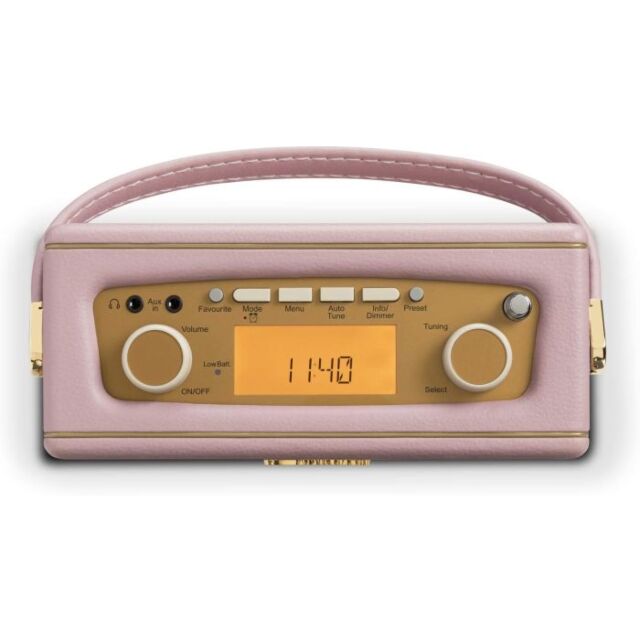 Roberts Radio REV-UNOBTDP Revival Uno Retro In Looks But Packed With The Latest Bluetooth DAB Techno