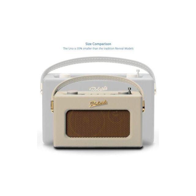 Roberts Radio REV-UNOBTDP Revival Uno Retro In Looks But Packed With The Latest Bluetooth DAB Techno
